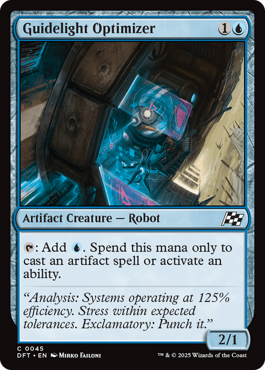 Guidelight Optimizer (DFT-045) - Aetherdrift