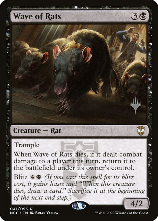 Wave of Rats (Promo Pack) [Streets of New Capenna Commander Promos]