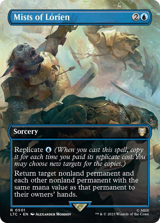 Mists of Lórien (LTC-501) - Tales of Middle-earth Commander (Borderless) Foil