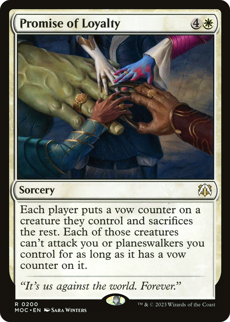 Promise of Loyalty [March of the Machine Commander]