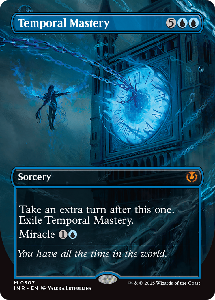 Temporal Mastery (Borderless) (INR-307) - Innistrad Remastered (Borderless) Foil