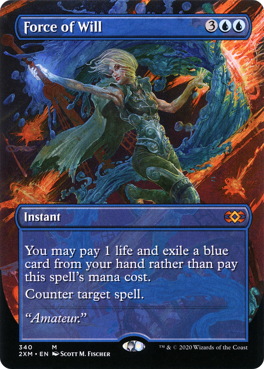 Force of Will (Borderless) [Double Masters]