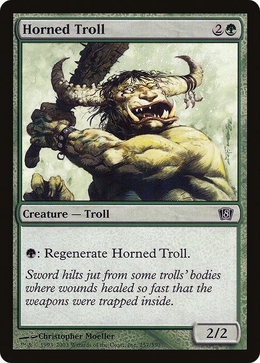 Horned Troll [Eighth Edition]
