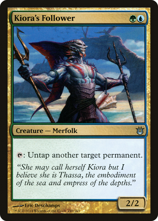 Kiora's Follower [Born of the Gods]