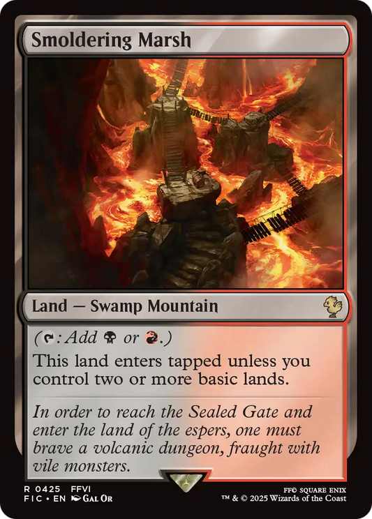 Smoldering Marsh [FINAL FANTASY Commander]