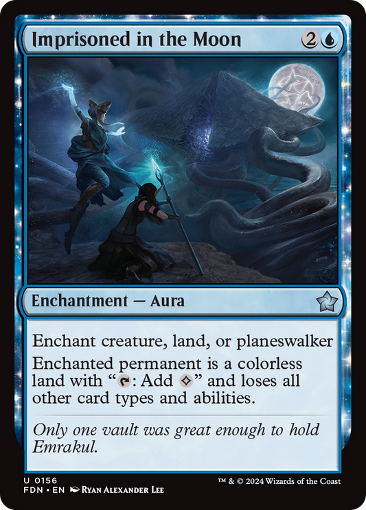 Imprisoned in the Moon (FDN-156) - Foundations Foil