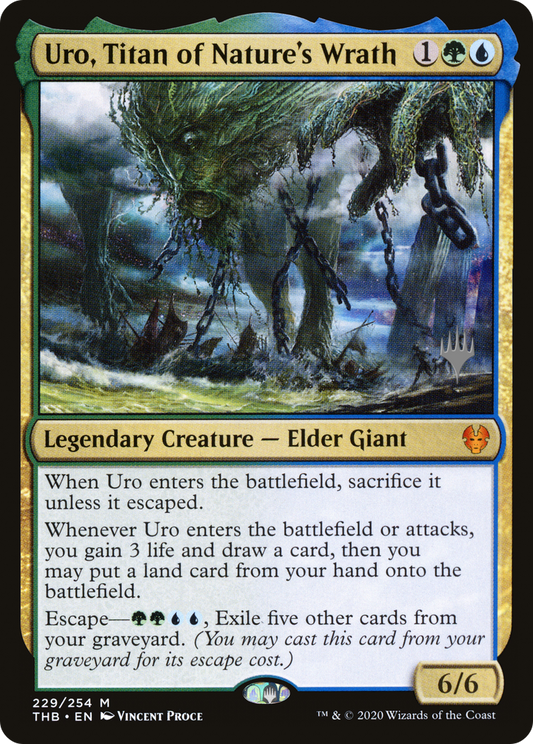 Uro, Titan of Nature's Wrath (PPTHB-229) - Theros Beyond Death Promos