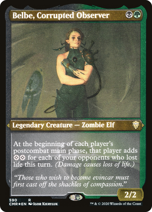 Belbe, Corrupted Observer [Commander Legends Etched]
