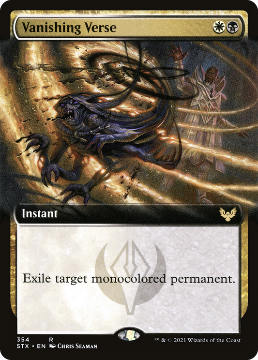Vanishing Verse (Extended) [Strixhaven: School of Mages]