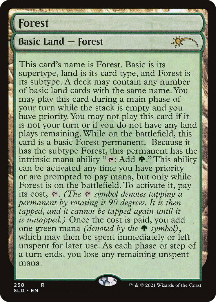 Forest (SLD-258) - Secret Lair Drop