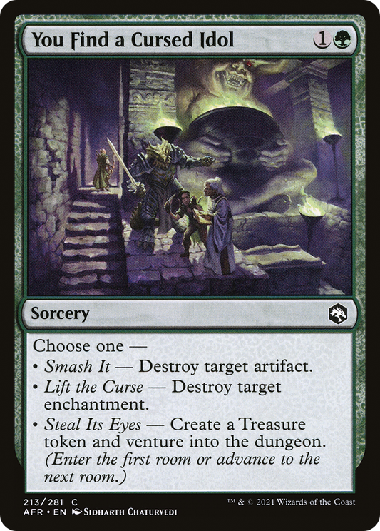 You Find a Cursed Idol (AFR-213) - Adventures in the Forgotten Realms