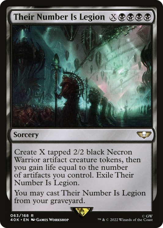 Their Number Is Legion [Universes Beyond: Warhammer 40,000]