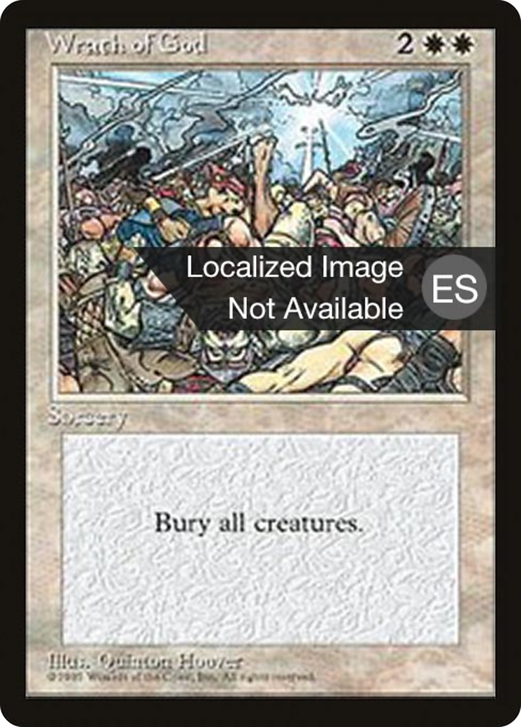 Wrath of God [Fourth Edition Foreign Black Border]