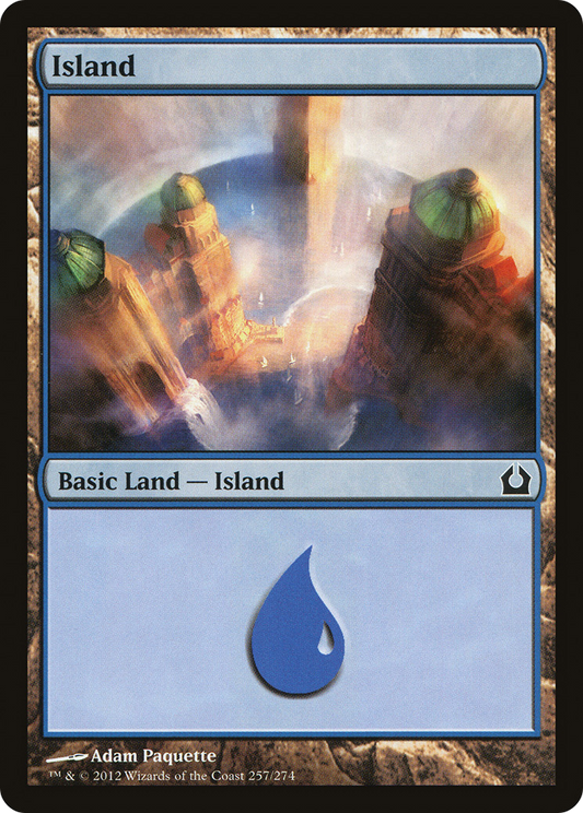 Island (RTR-257) - Return to Ravnica Foil