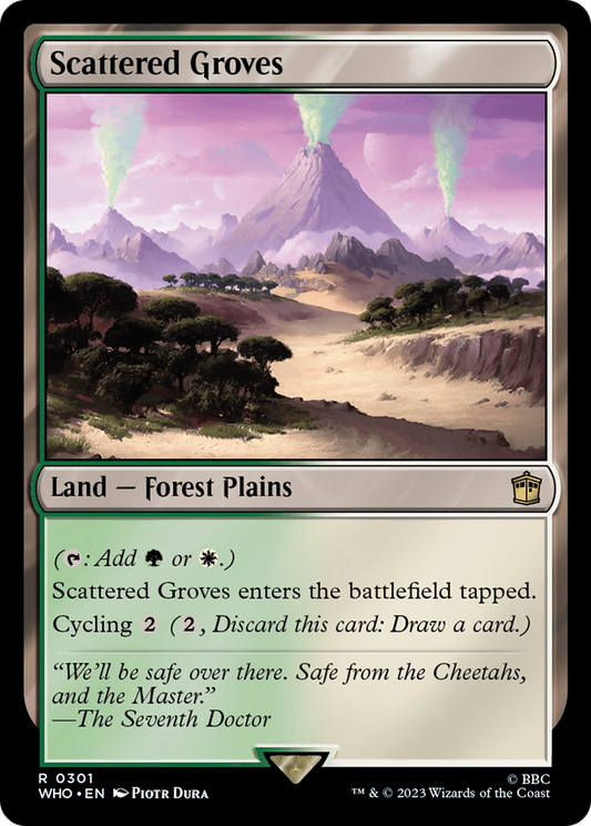 Scattered Groves (WHO-301) - Doctor Who Foil