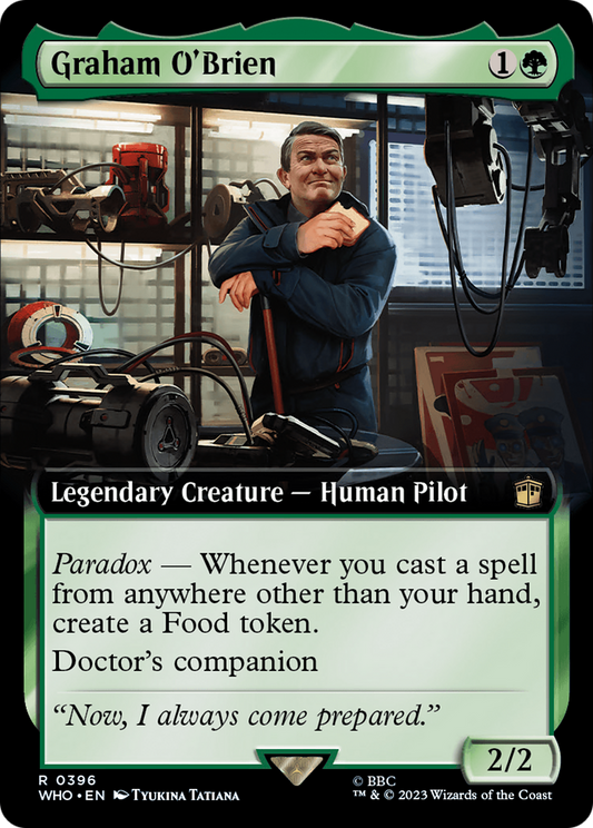 Graham O'Brien (WHO-396) - Doctor Who: (Extended Art) Foil