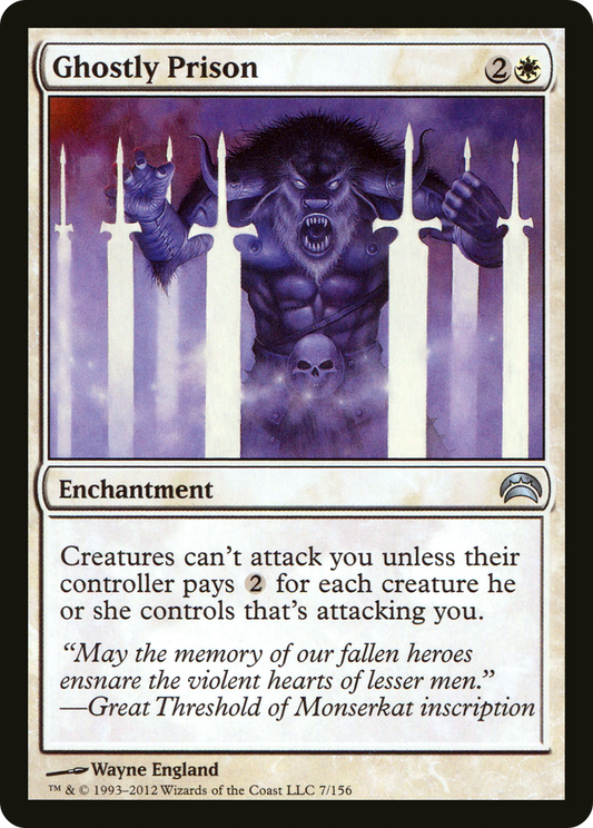 Ghostly Prison [Planechase 2012]