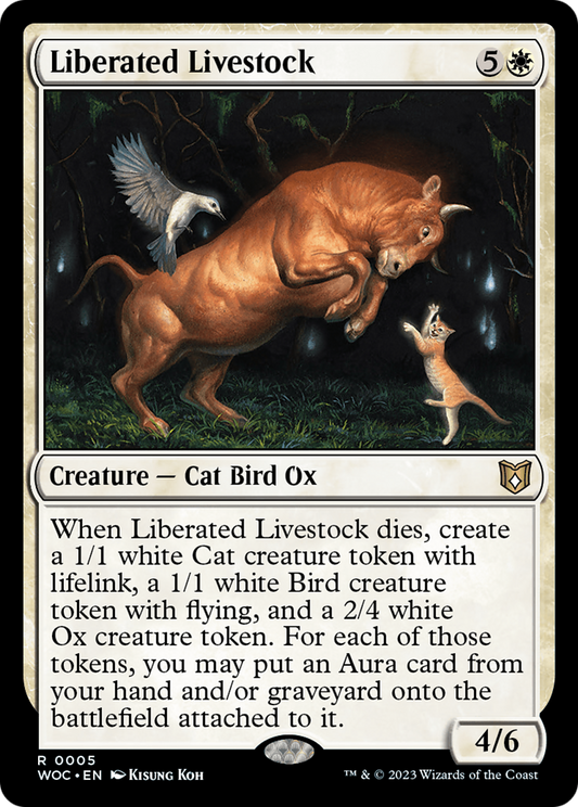 Liberated Livestock [Wilds of Eldraine Commander]