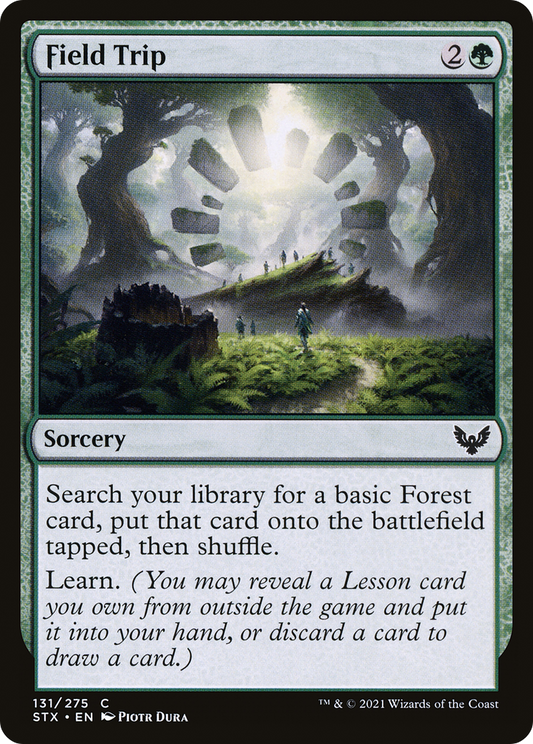 Field Trip (STX-131) - Strixhaven: School of Mages Foil