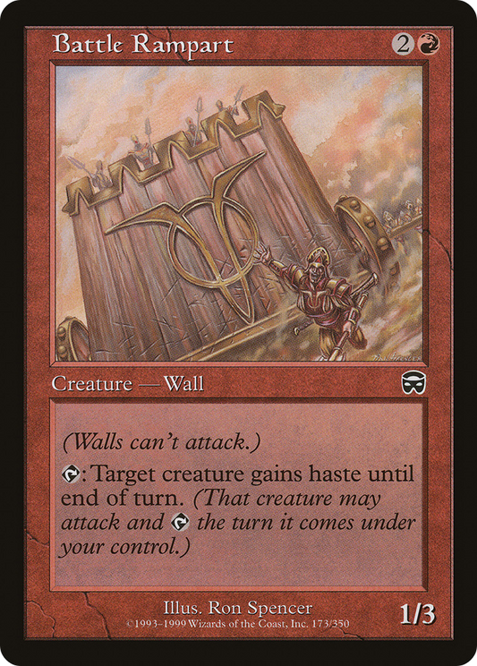 Battle Rampart (MMQ-173) - Mercadian Masques