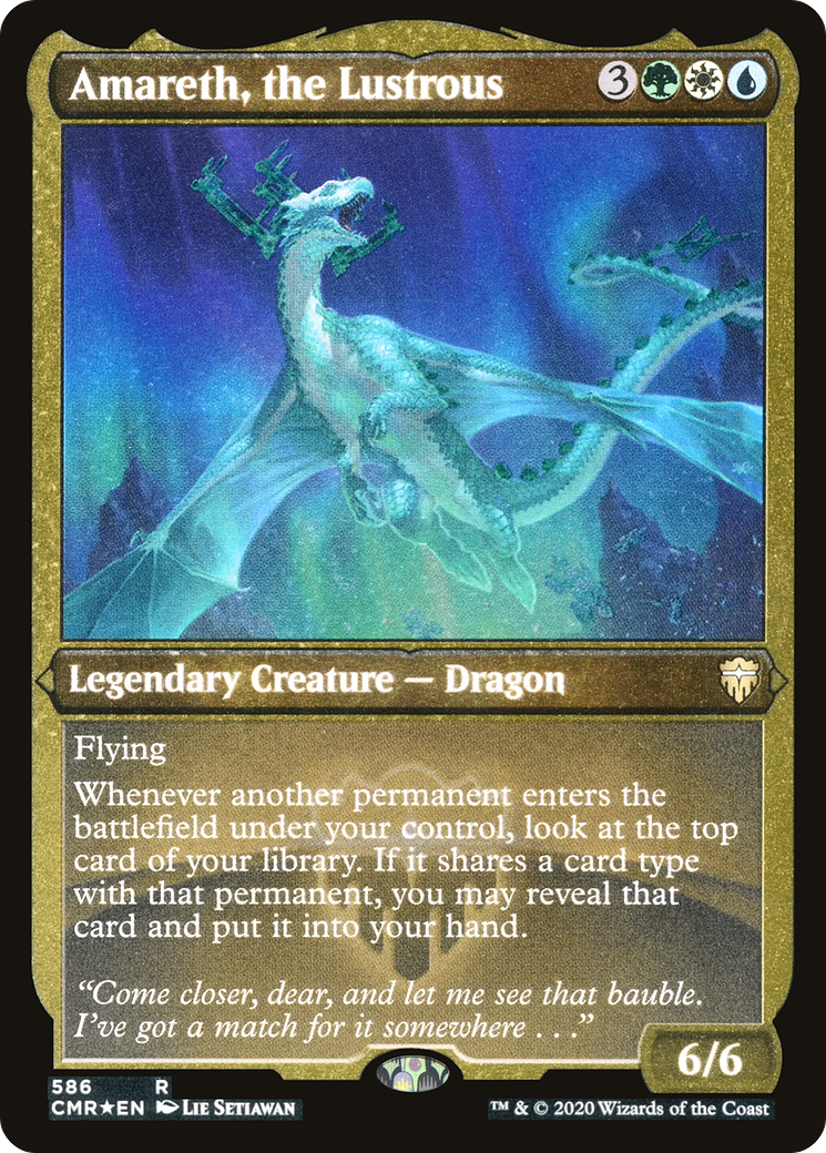 Amareth, the Lustrous [Commander Legends Etched]