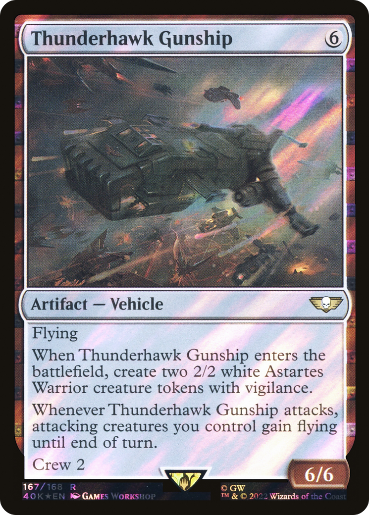 Thunderhawk Gunship (Surge Foil) [Universes Beyond: Warhammer 40,000]