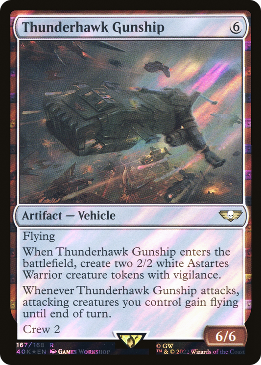 Thunderhawk Gunship (Surge Foil) [Universes Beyond: Warhammer 40,000]