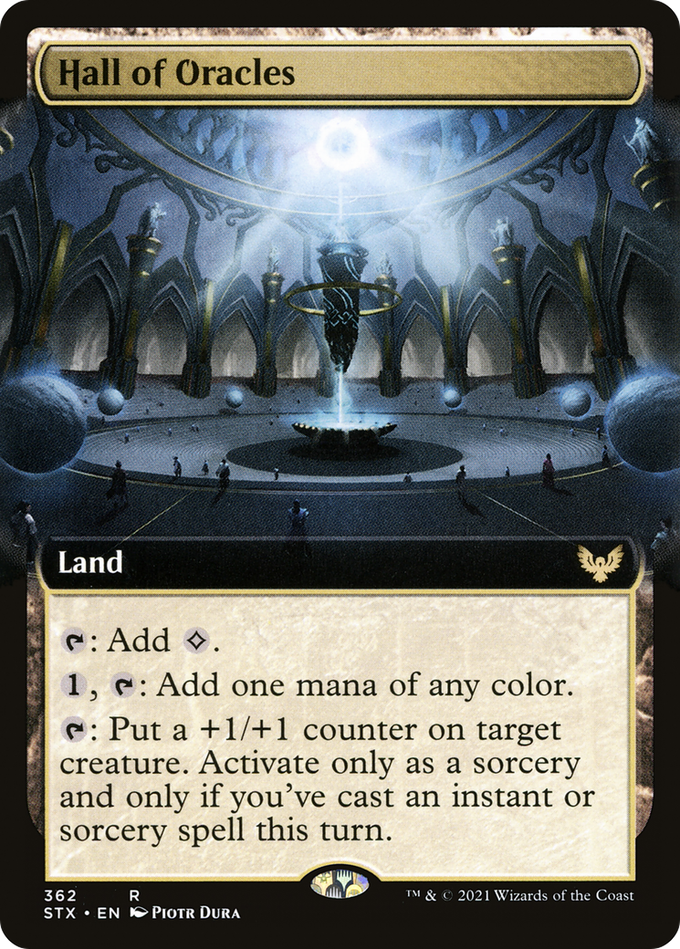 Hall of Oracles (Extended) [Strixhaven: School of Mages]