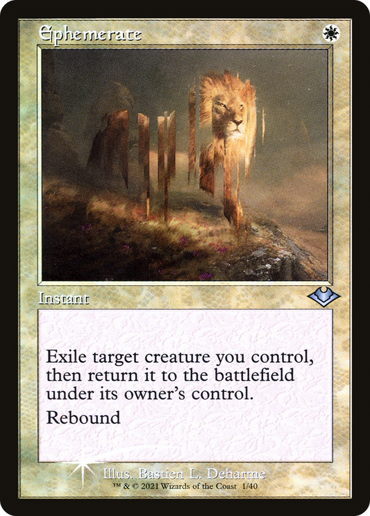 Ephemerate (MH1-001) - Modern Horizons 1 Timeshifts Foil