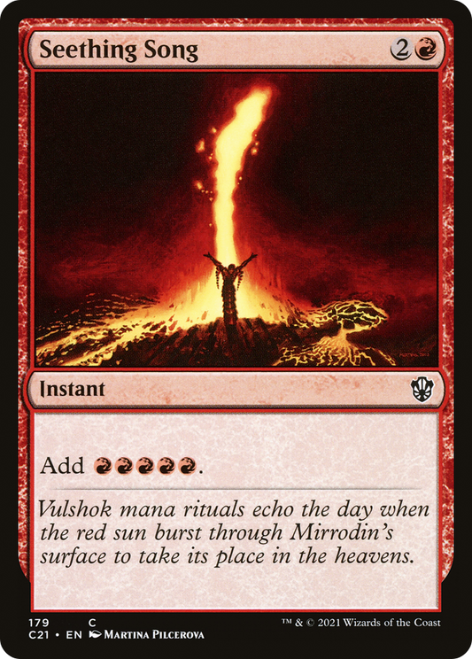 Seething Song [Commander 2021]