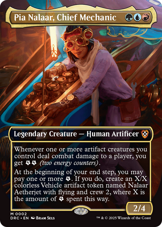 Pia Nalaar, Chief Mechanic (DRC-002) - Commander: Aetherdrift Foil