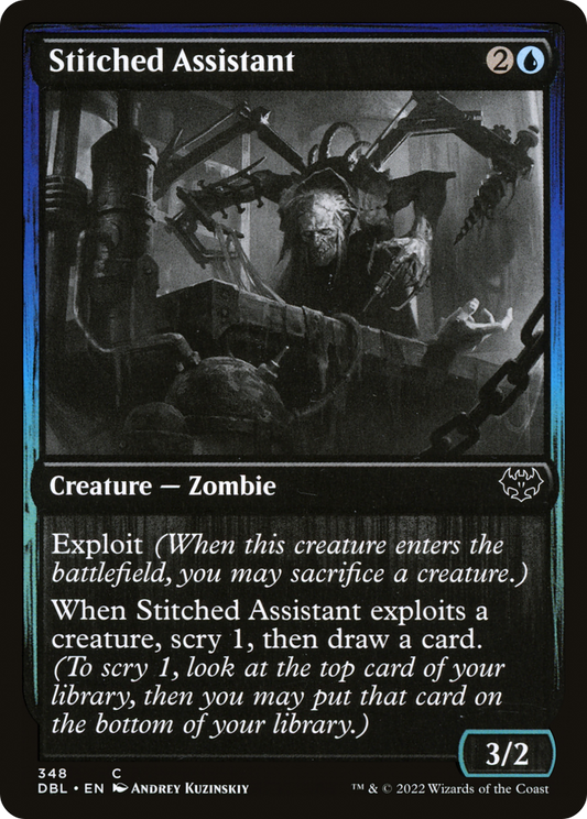 Stitched Assistant [Innistrad: Double Feature]