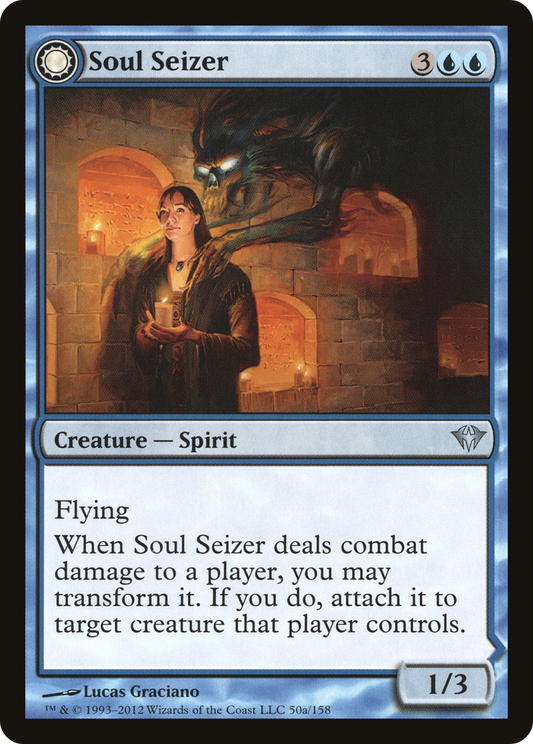 Soul Seizer // Ghastly Haunting (DKA-050) - Dark Ascension: (Double Faced Transform)