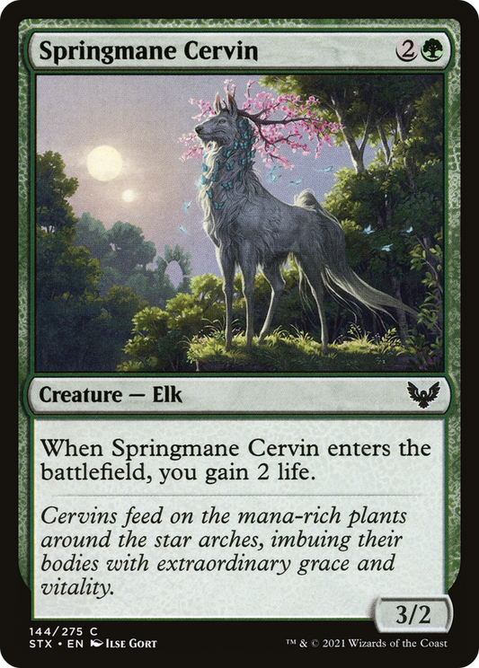 Springmane Cervin [Strixhaven: School of Mages]