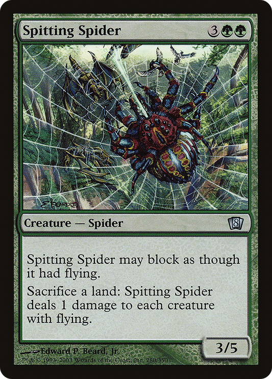 Spitting Spider [Eighth Edition]