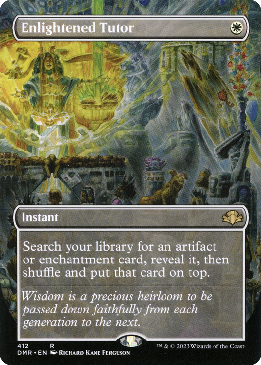 Enlightened Tutor (DMR-412) - Dominaria Remastered (Borderless)