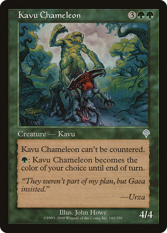 Kavu Chameleon (INV-191) - Invasion Foil