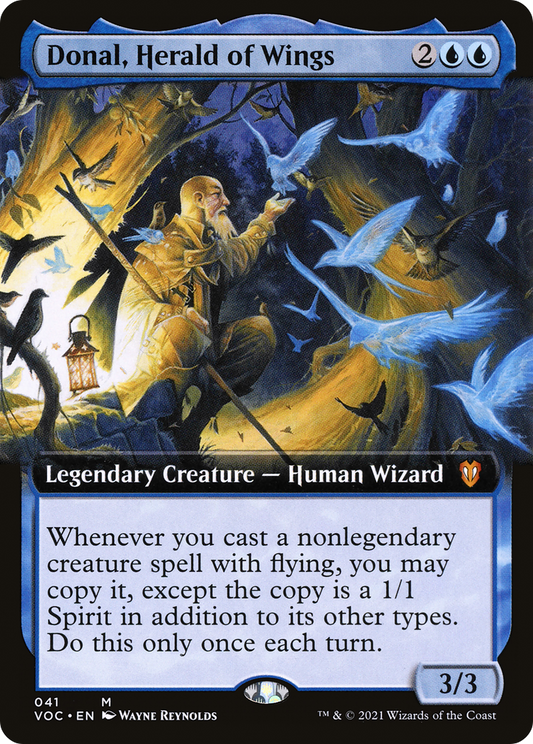 Donal, Herald of Wings (Extended) [Innistrad: Crimson Vow Commander]