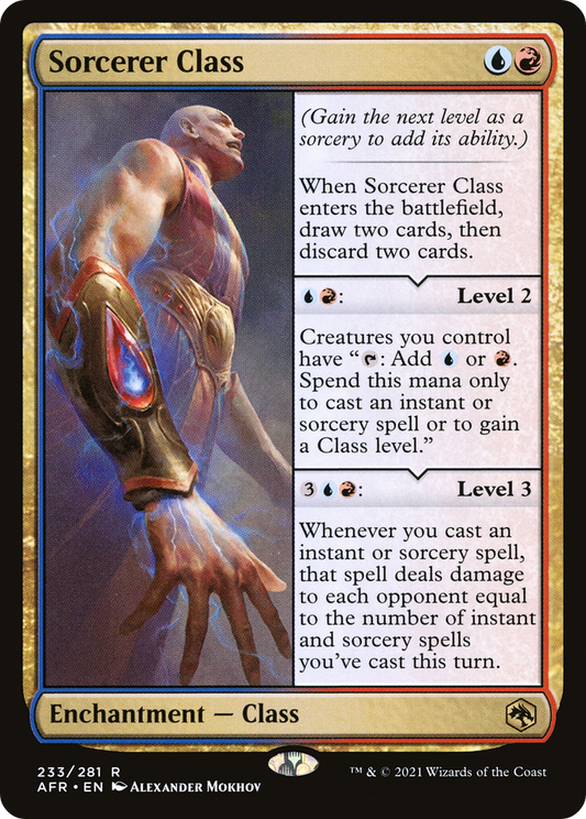 Sorcerer Class (AFR-233) - Adventures in the Forgotten Realms Foil