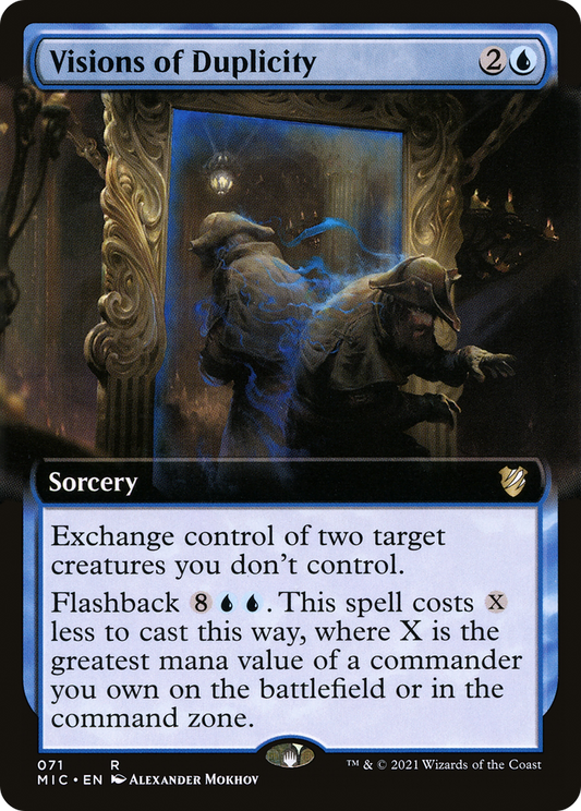 Visions of Duplicity (Extended) [Innistrad: Midnight Hunt Commander]