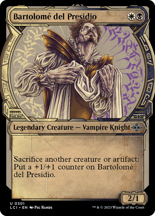 Bartolomé del Presidio (LCI-301) - The Lost Caverns of Ixalan: (Showcase) Foil