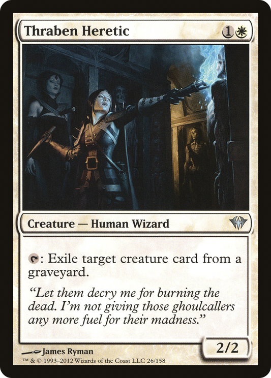 Thraben Heretic (DKA-026) - Dark Ascension