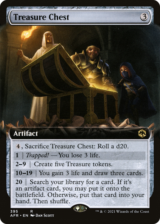 Treasure Chest (AFR-395) - Adventures in the Forgotten Realms: (Extended Art) Foil