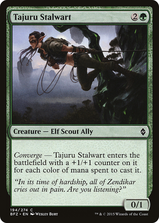 Tajuru Stalwart (BFZ-194) - Battle for Zendikar Foil