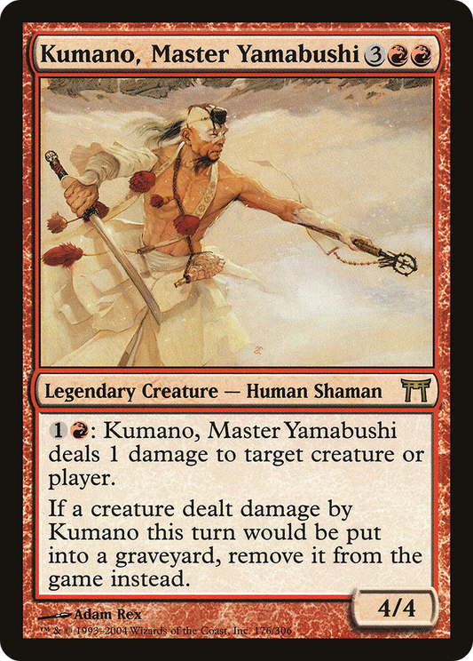 Kumano, Master Yamabushi [Champions of Kamigawa]
