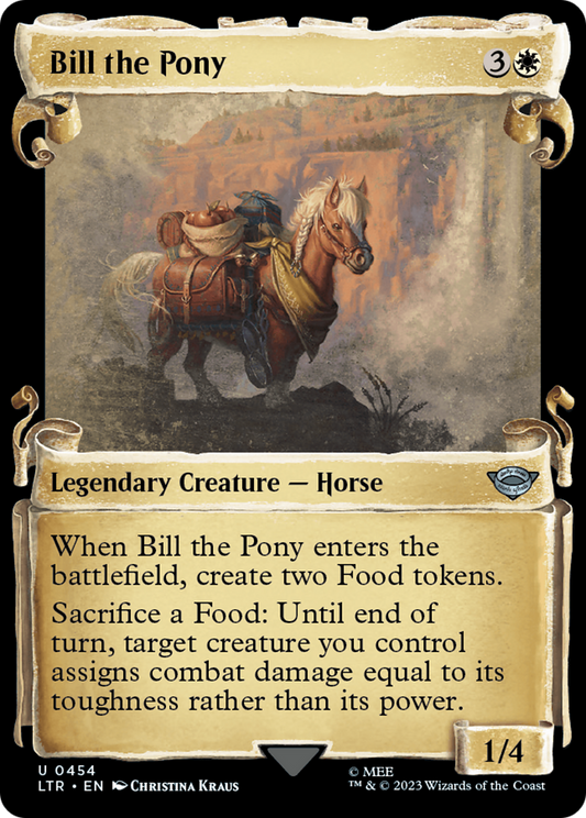 Bill the Pony (LTR-454) - The Lord of the Rings: Tales of Middle-earth: (Showcase)