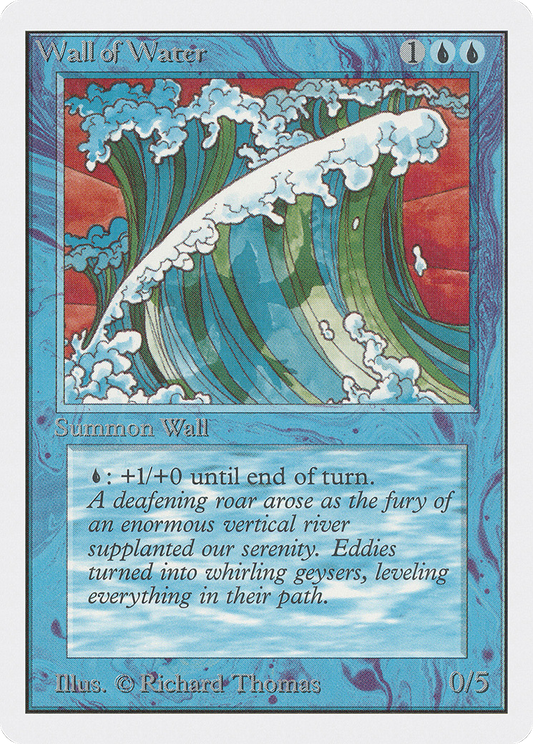 Wall of Water [Unlimited Edition]