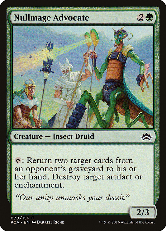 Nullmage Advocate [Planechase Anthology]