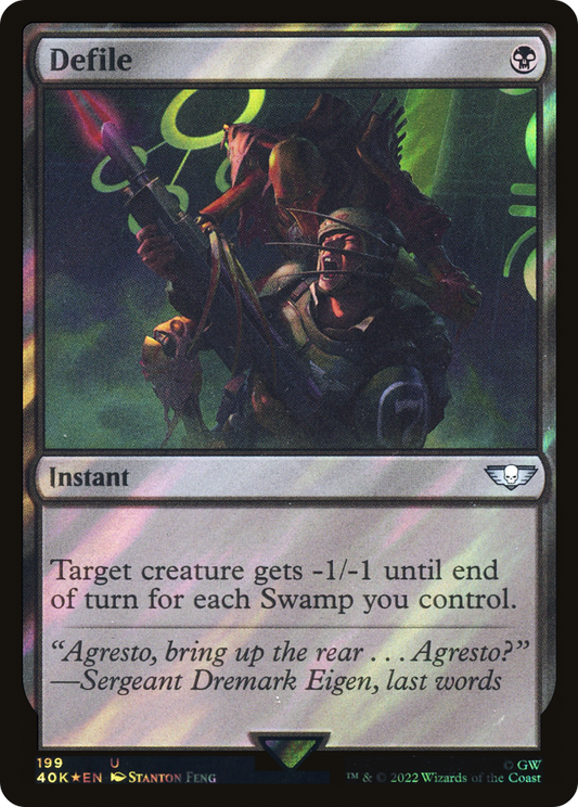 Defile (Surge Foil) [Universes Beyond: Warhammer 40,000]