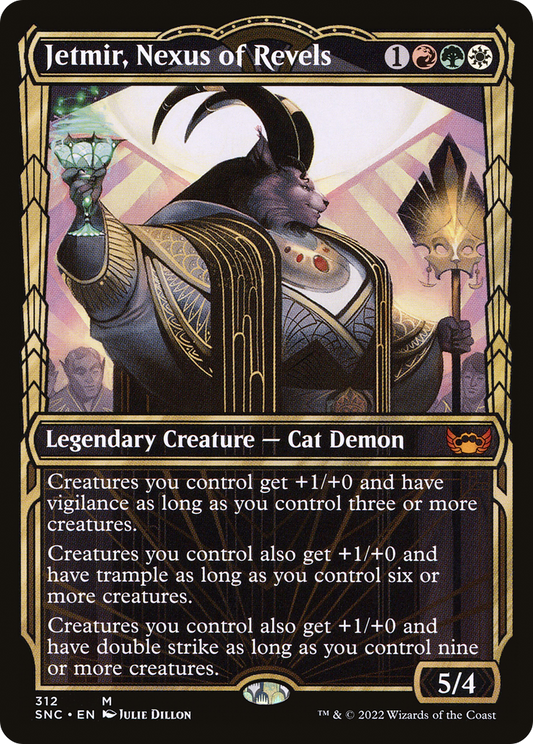 Jetmir, Nexus of Revels (SNC-312) - Streets of New Capenna: (Showcase)